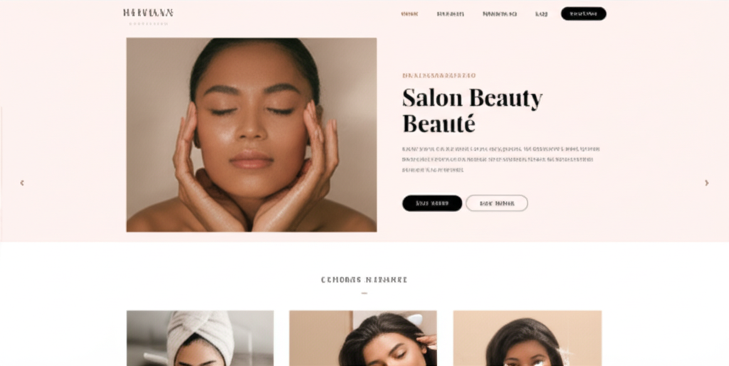 Salon de beauté Élégance